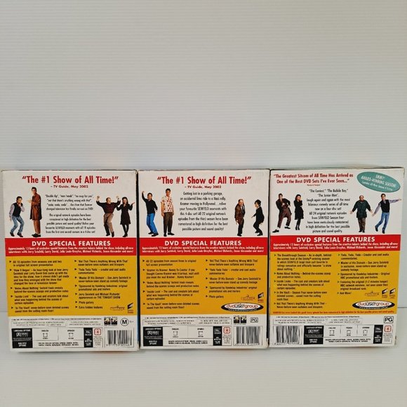 Seinfield The complete Seasons 1 to 4 DVD sets, Region 4 - Picture 3 of 10